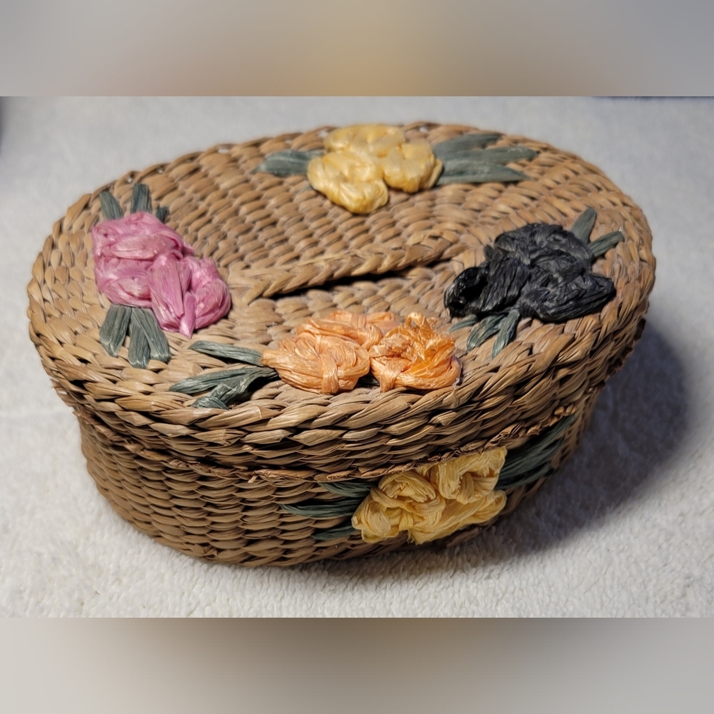 Vintage Sewing Basket